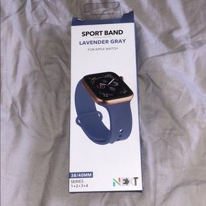 Lavender Gray Apple Watch Band